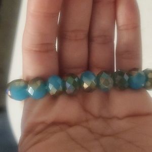 COPY - Adjustable Blue Green Bracelet